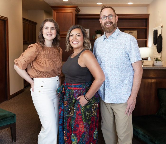 Photo of Ever Forward Counseling Team - Dr. Monique Barber, Savannah O'Toole, and Zach Preboski